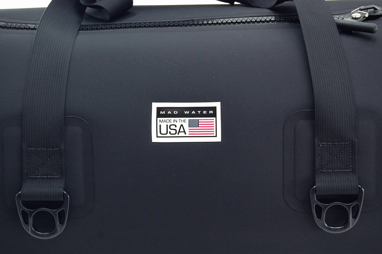 30L Waterproof USA Duffel - Black - Image 4