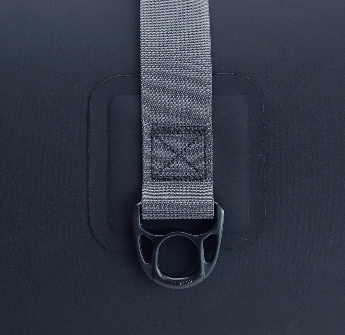 40L Allatoona Waterproof Duffel Bag - Black/Grey - Image 7