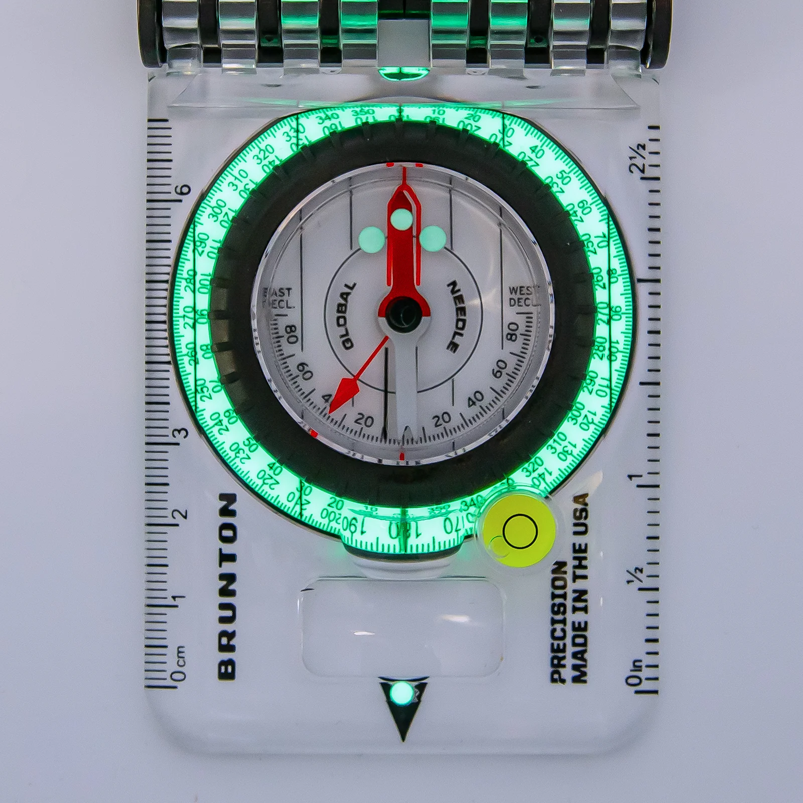 Brunton Truarc15 Luminous Sighting Mirror Compass - Image 5