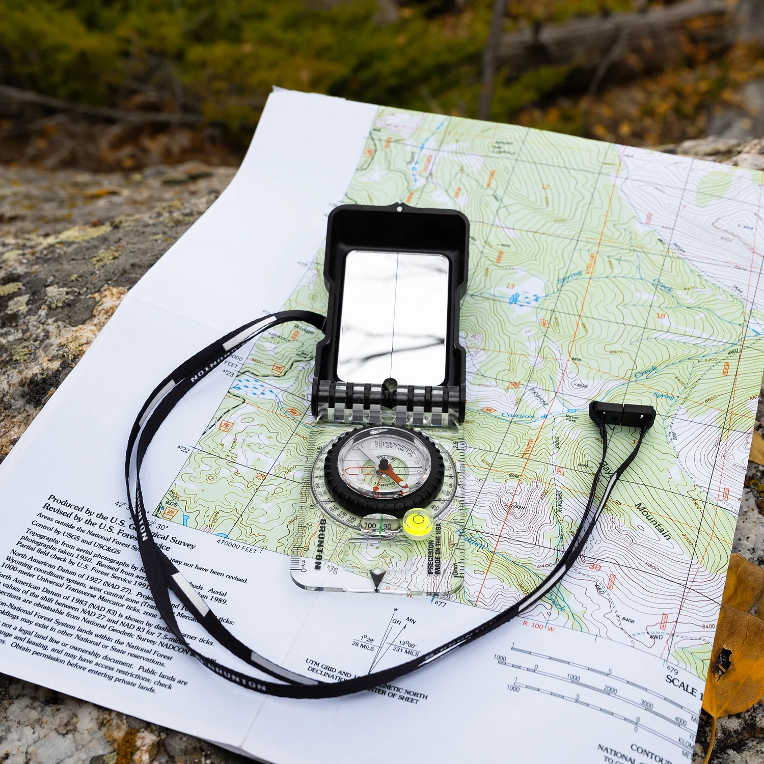 Brunton Truarc15 Luminous Sighting Mirror Compass - Image 6